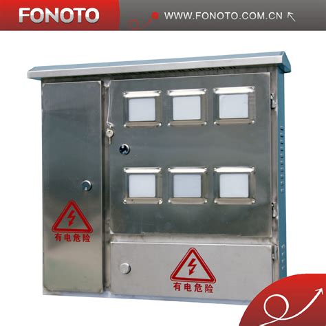 stainless steel electric meter box